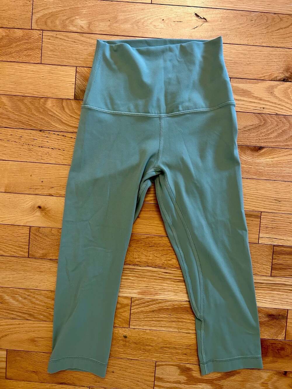 Lululemon Align High-Rise Crop Leggings Teal Green